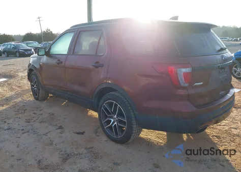 2016 Ford Explorer Sport from USA, damaged, VIN 1FM5K8GT0GGC25174